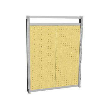 Freestanding wall and screen solution from Gigant, designed to create privacy and structure in industrial work environments.