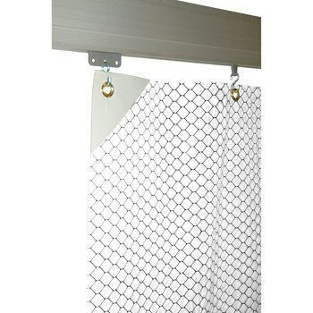 Antistatic Curtains for ESD protected environments - flexible shielding with conductive material for protection against static electricity