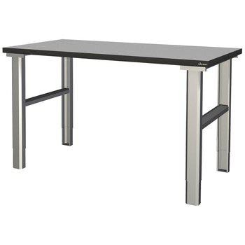 Gigant Stabile 500 - robust work table with height-adjustable legs for flexible use in industrial environments