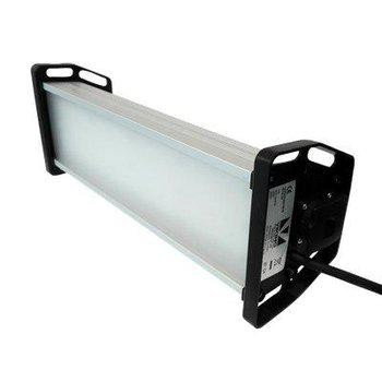 Robust construction work light with powerful LED illumination - portable solution for work sites and industrial environments with high lighting requirements