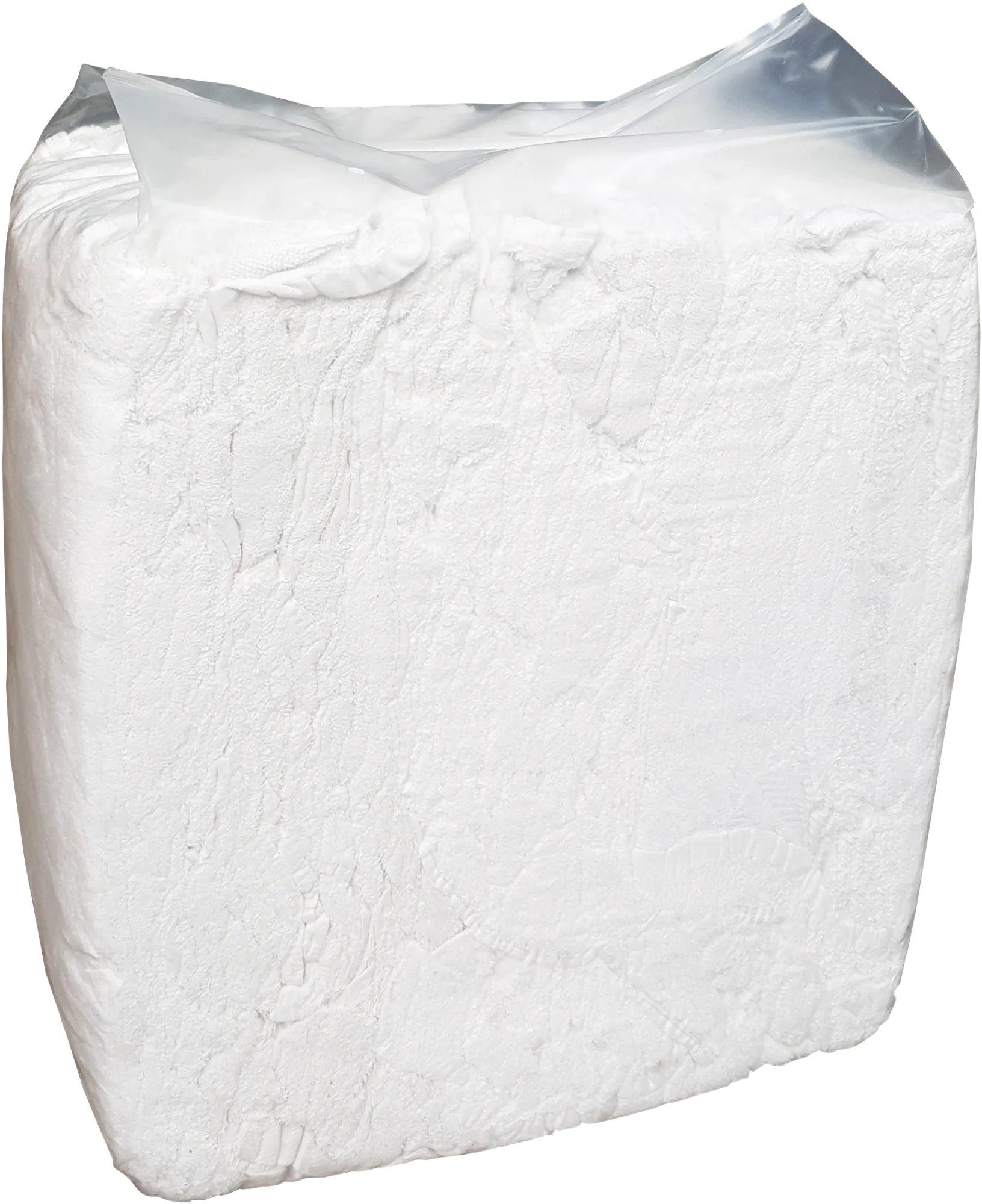 Hvit bomullstrasa premium