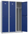 Gigant garderobe 550 rom bredde 400 mm, 2 seksjoner skråtak