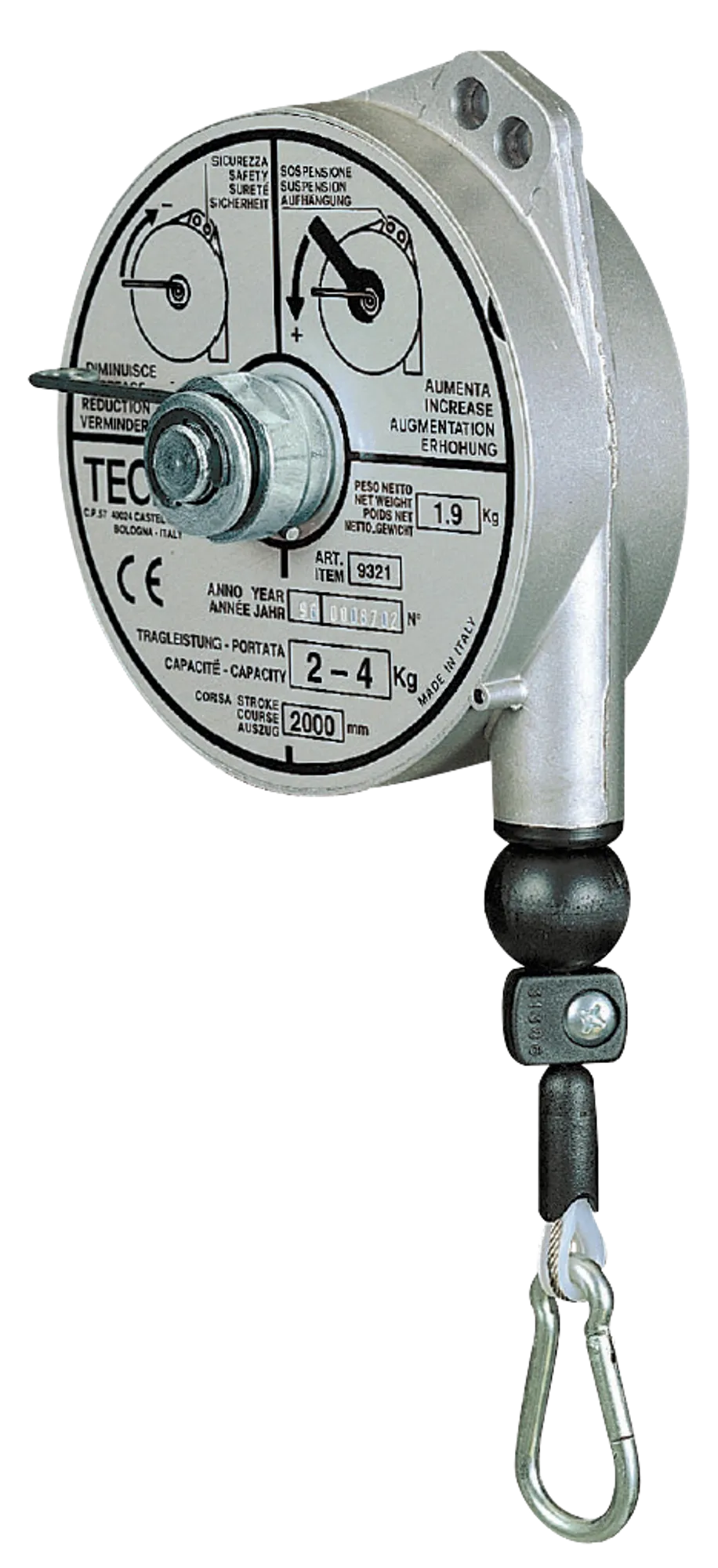 balanseblokk 1-8 kg Tecna