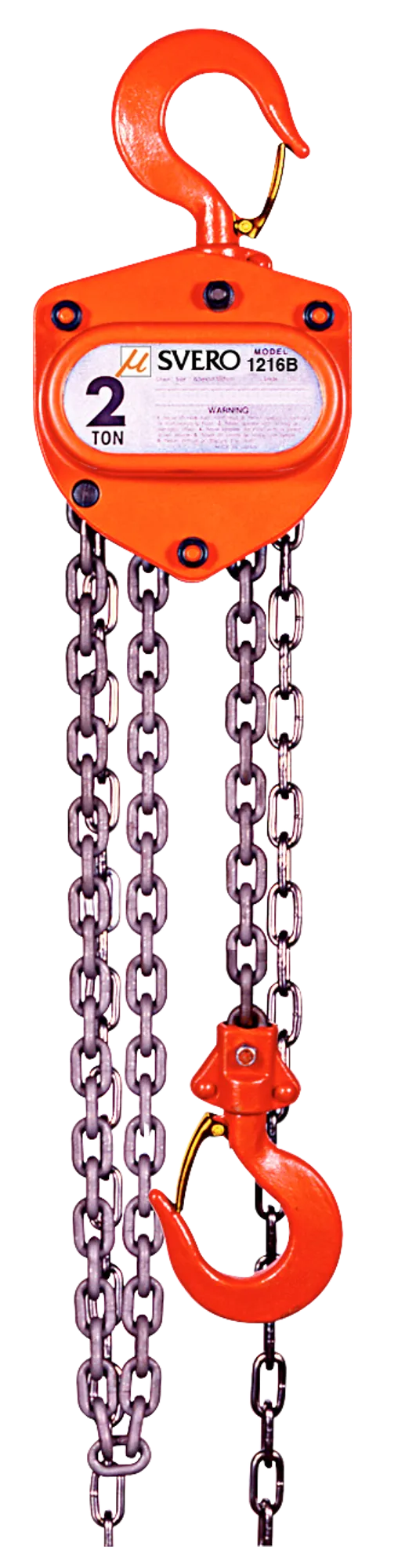 kjettingtalje 500-10000 kg Svero