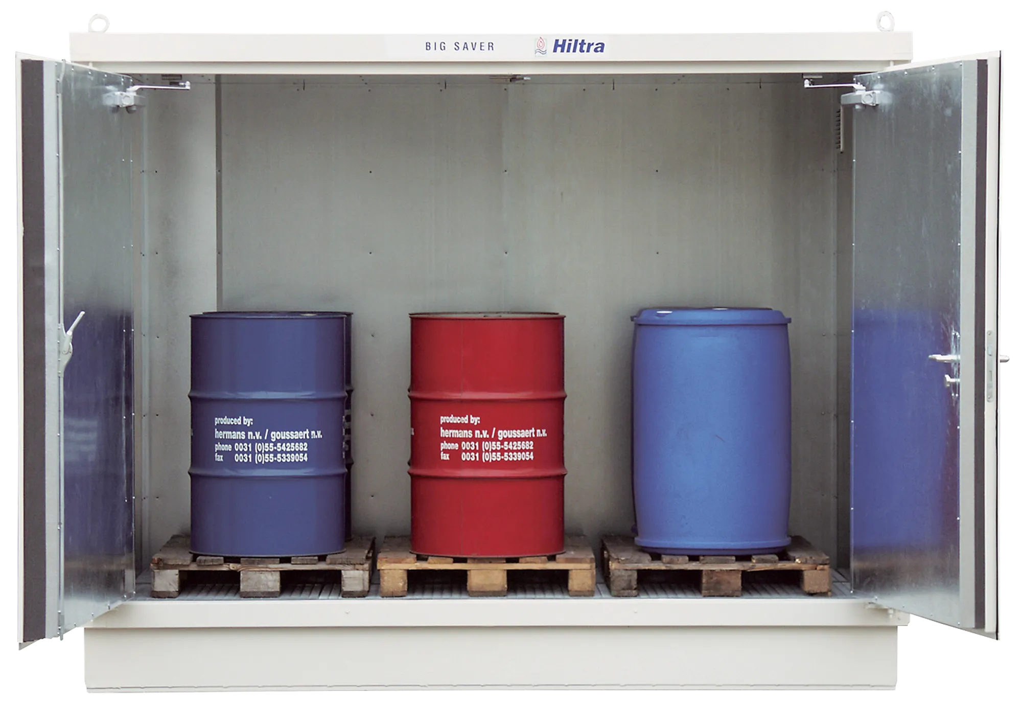 Brannklassifisert miljøcontainer Type 60/90