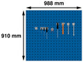 Gigant verktøypanel 910 x 988 mm