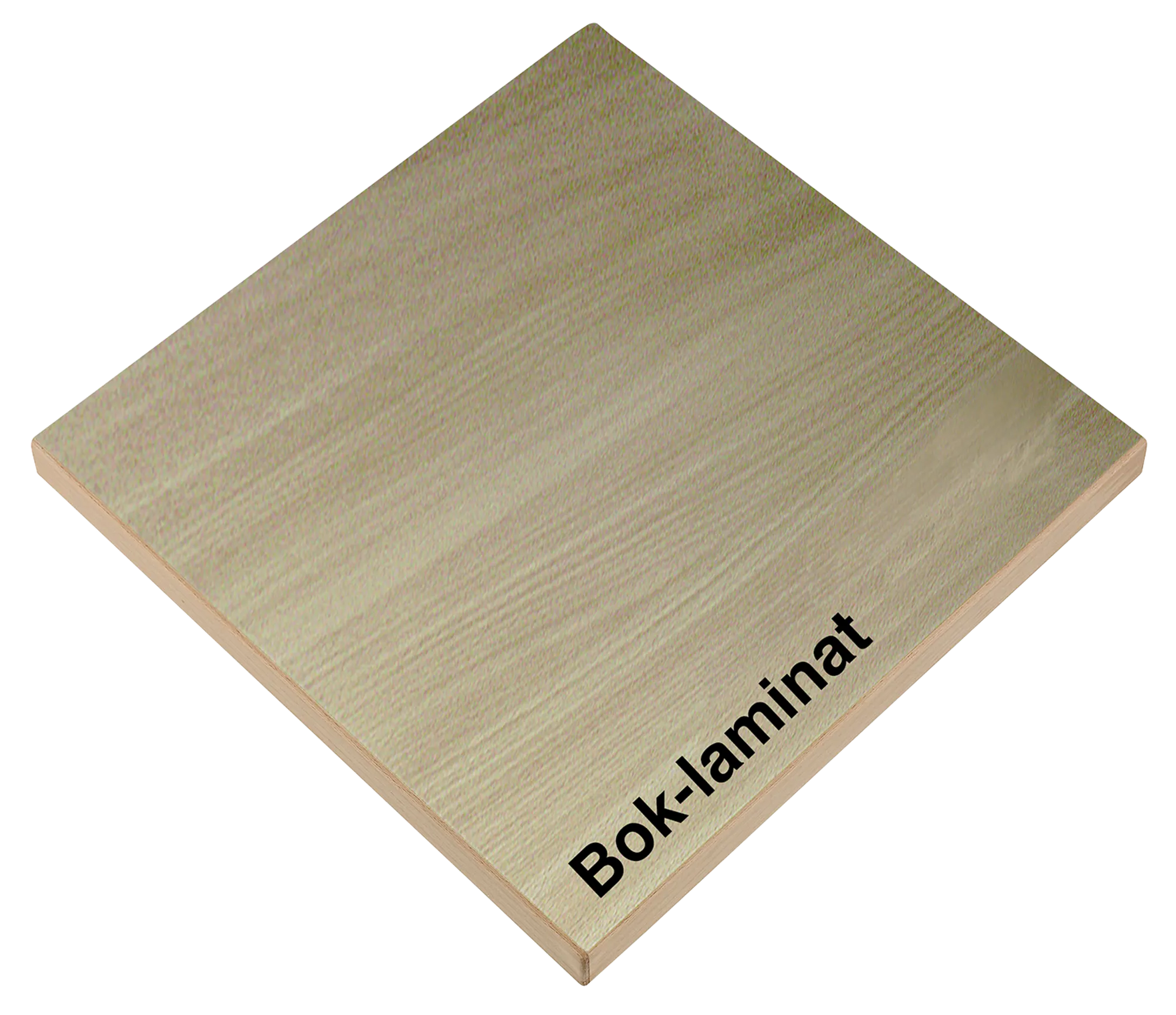 Gigant bordplate bøk laminat. Dybde 600 mm tykkelse 24 mm