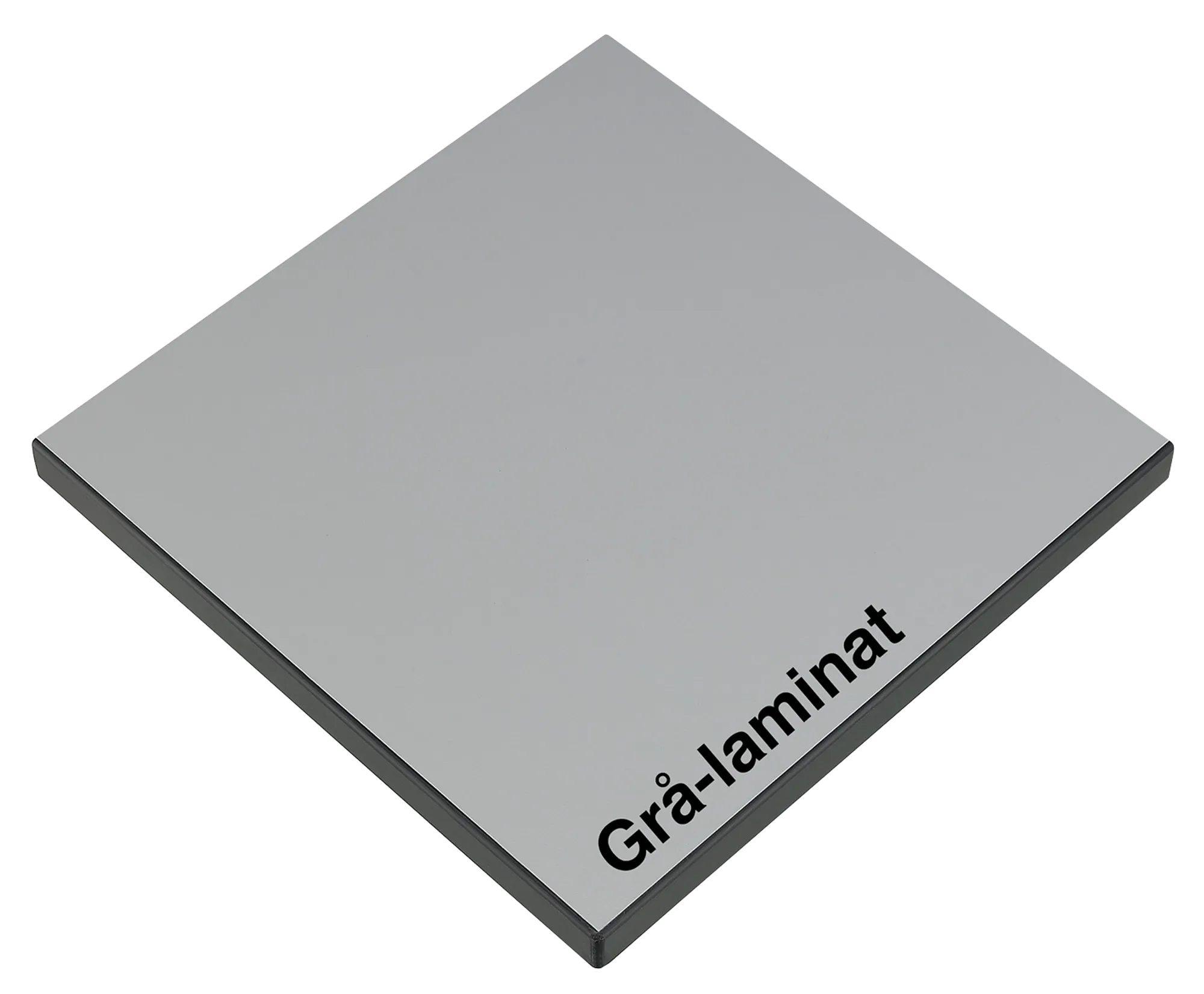 Gigant bordplate grå laminat. Dybde 600 mm tykkelse 24 mm
