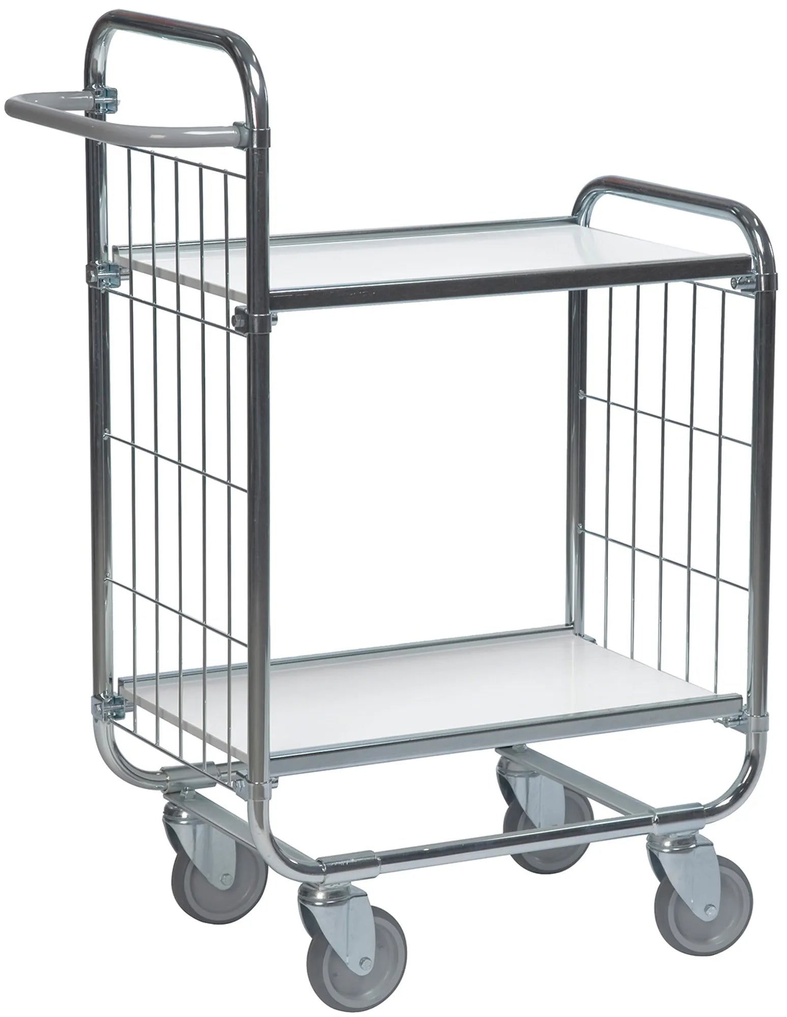 Hyllevogn med maks. 250 kg belastning med 2 hyller KM