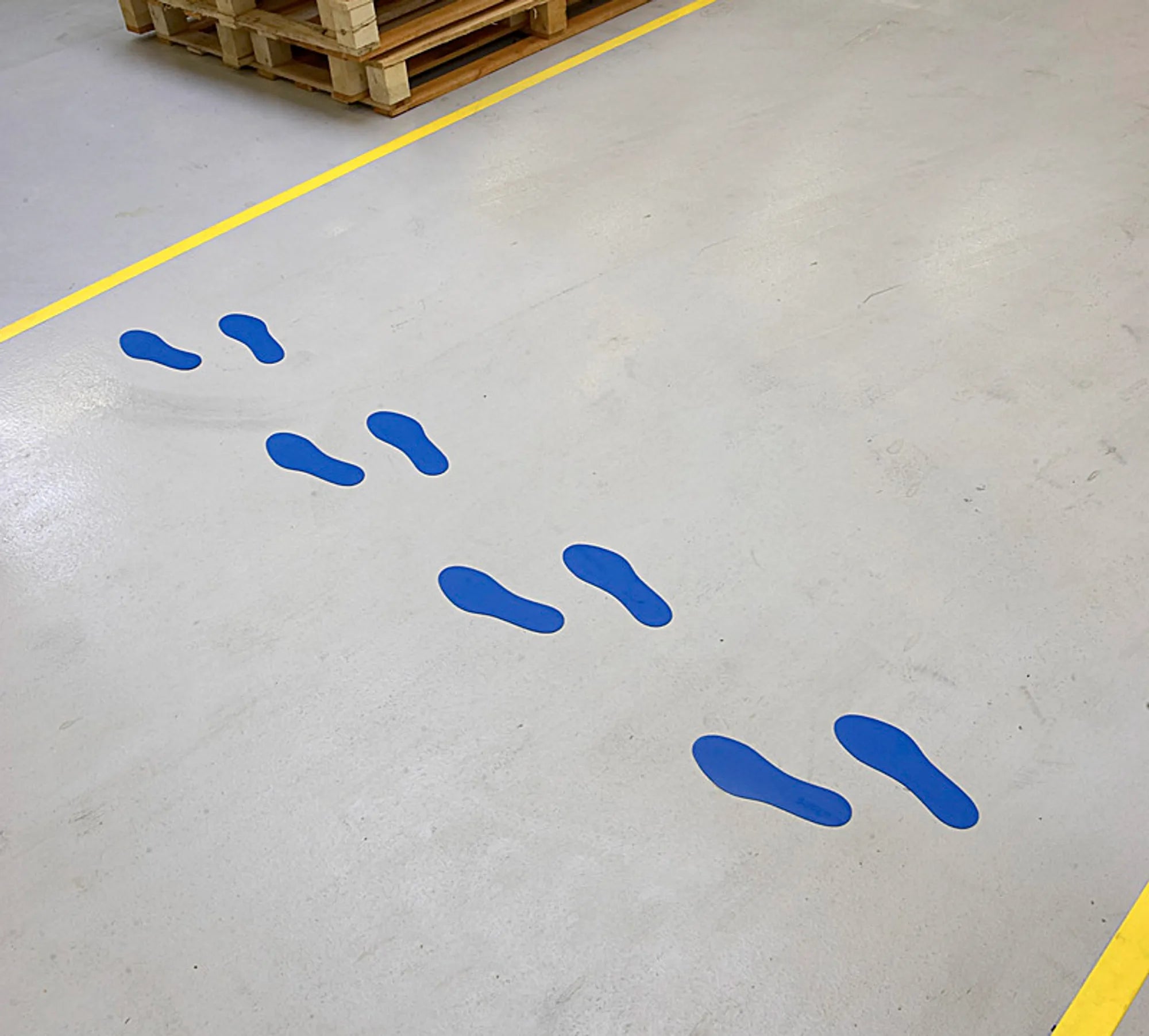 gulvmarkering DuraStripe Feet