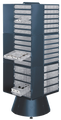 Gulvkarusell for oppbevaringsskap serie 250 dybde 255 mm Raaco