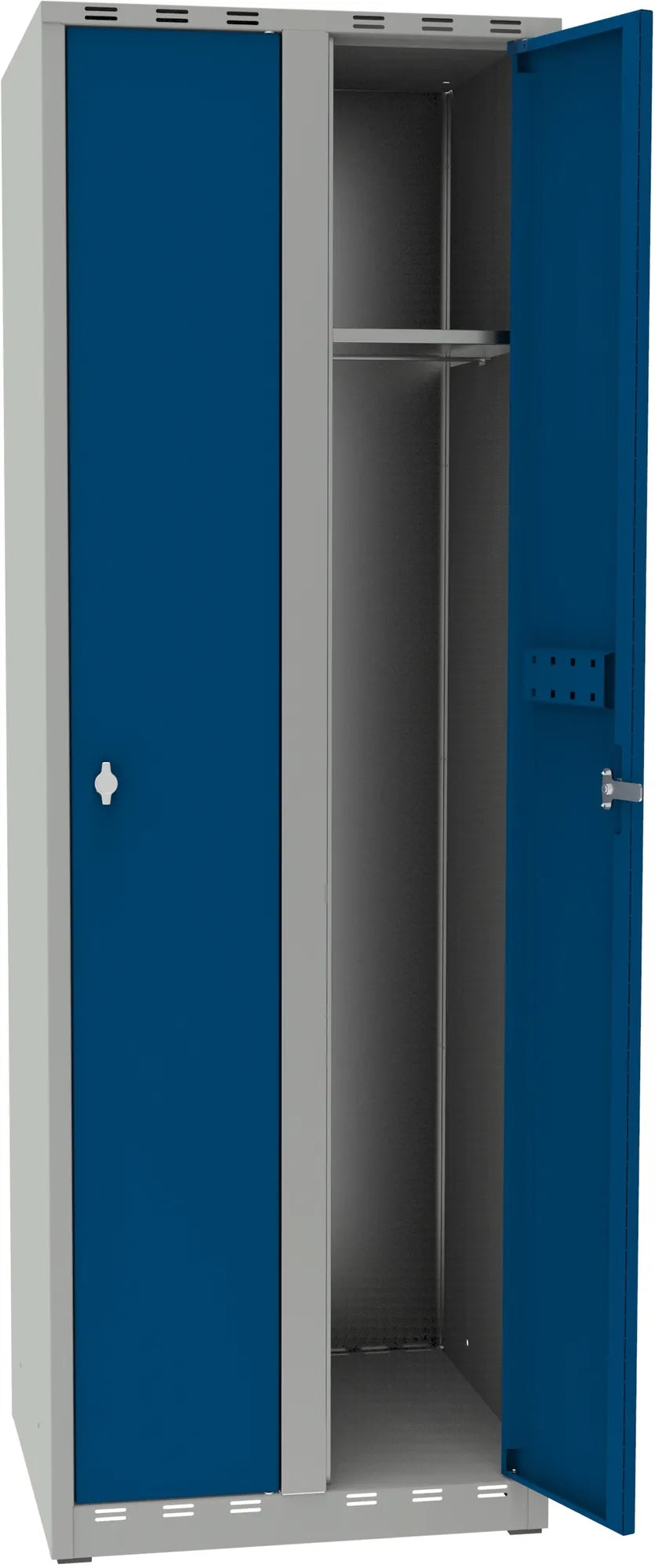 Gigant garderobe 500 rom bredde 400 mm, 2 seksjoner flatt tak