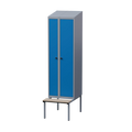 Gigant garderobe 2 skap, skråtak