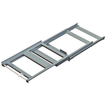 Gigant uttrekksenhet i robust metall for pallereoler, gir smidig og ergonomisk tilgang til paller og tungt gods på lager og i industrien.